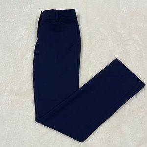 7th Avenue Design Studio New York & Company Mid-Rise Modern Straight Leg Pants